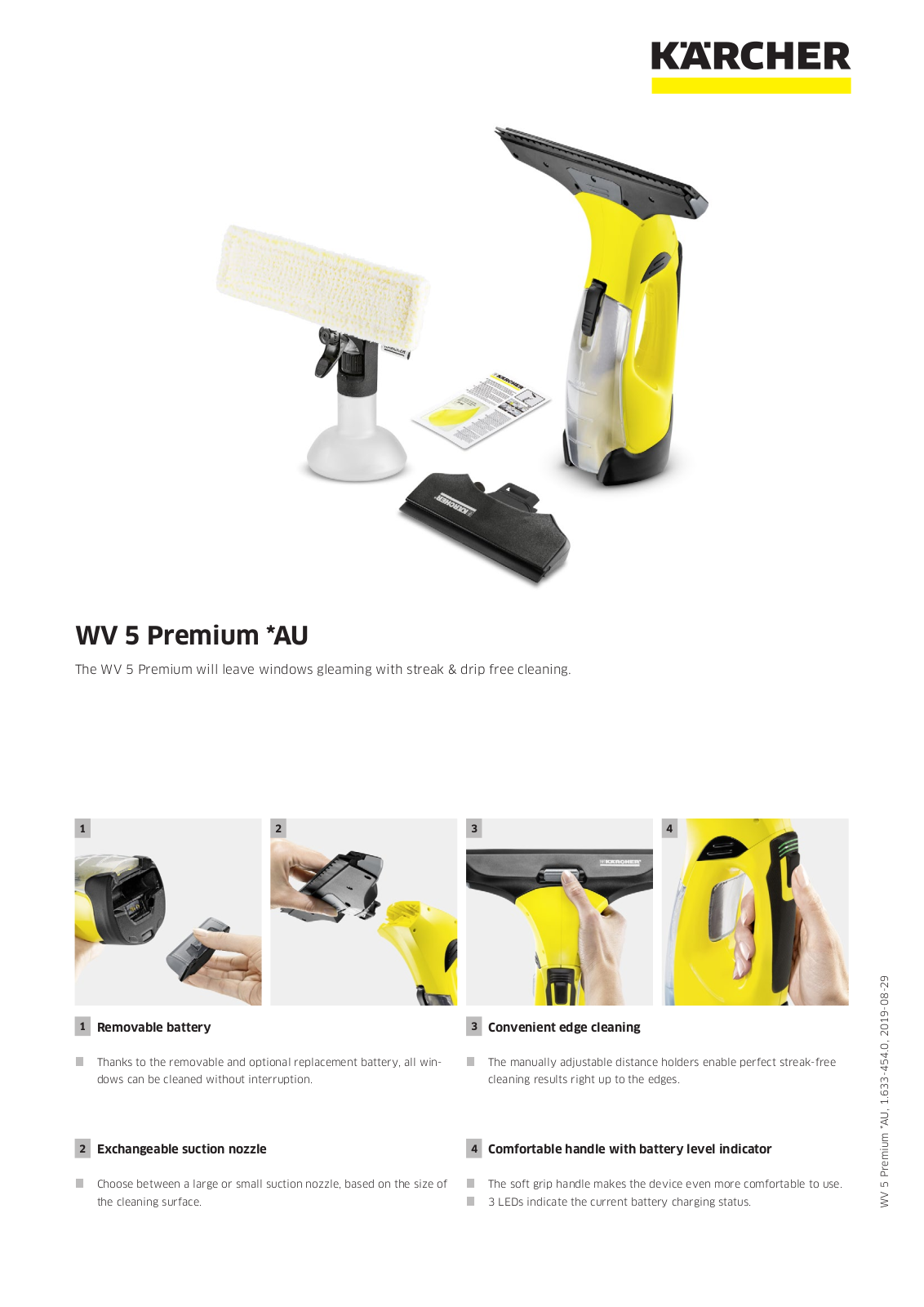 Karcher WV 5 Premium *AU Product Manual