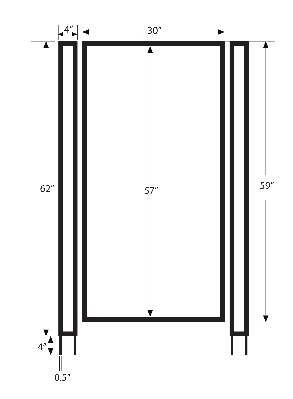 PoolfenceDIY PFDY1012 Dimensions - ManualMachine.com