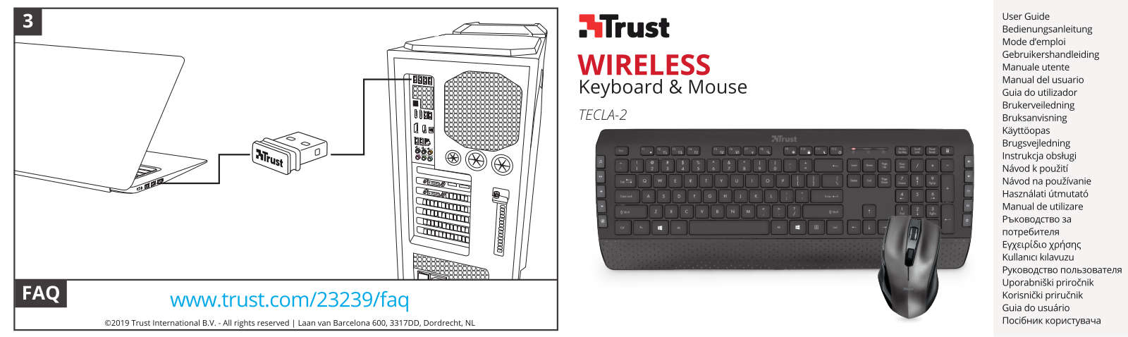 Trust Tecla-2 User Manual