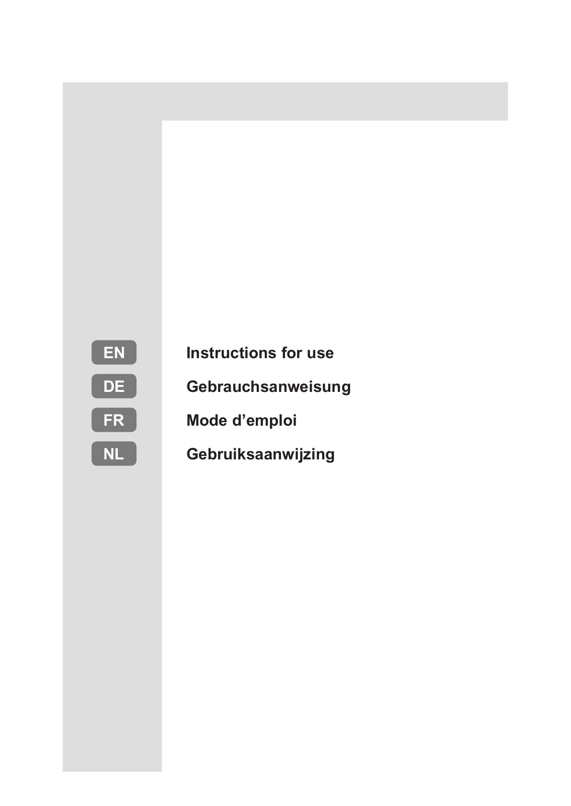 PRIVILEG PRC 551 A+ User Manual