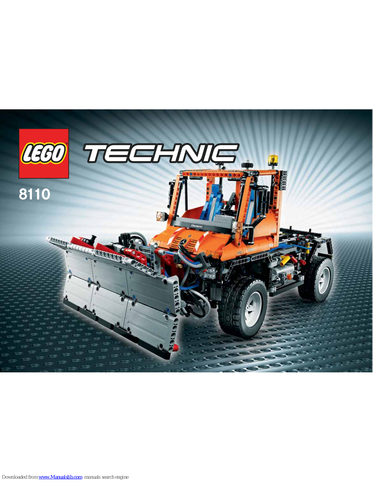 LEGO technic 8110 Assembly Manual