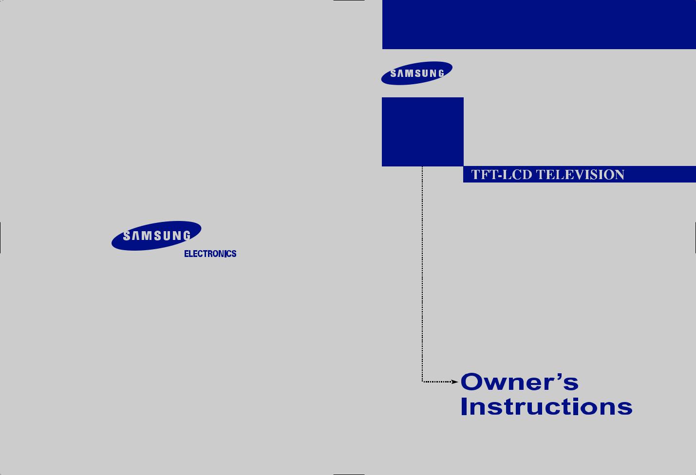 Samsung LNR238WX-XAA User Manual