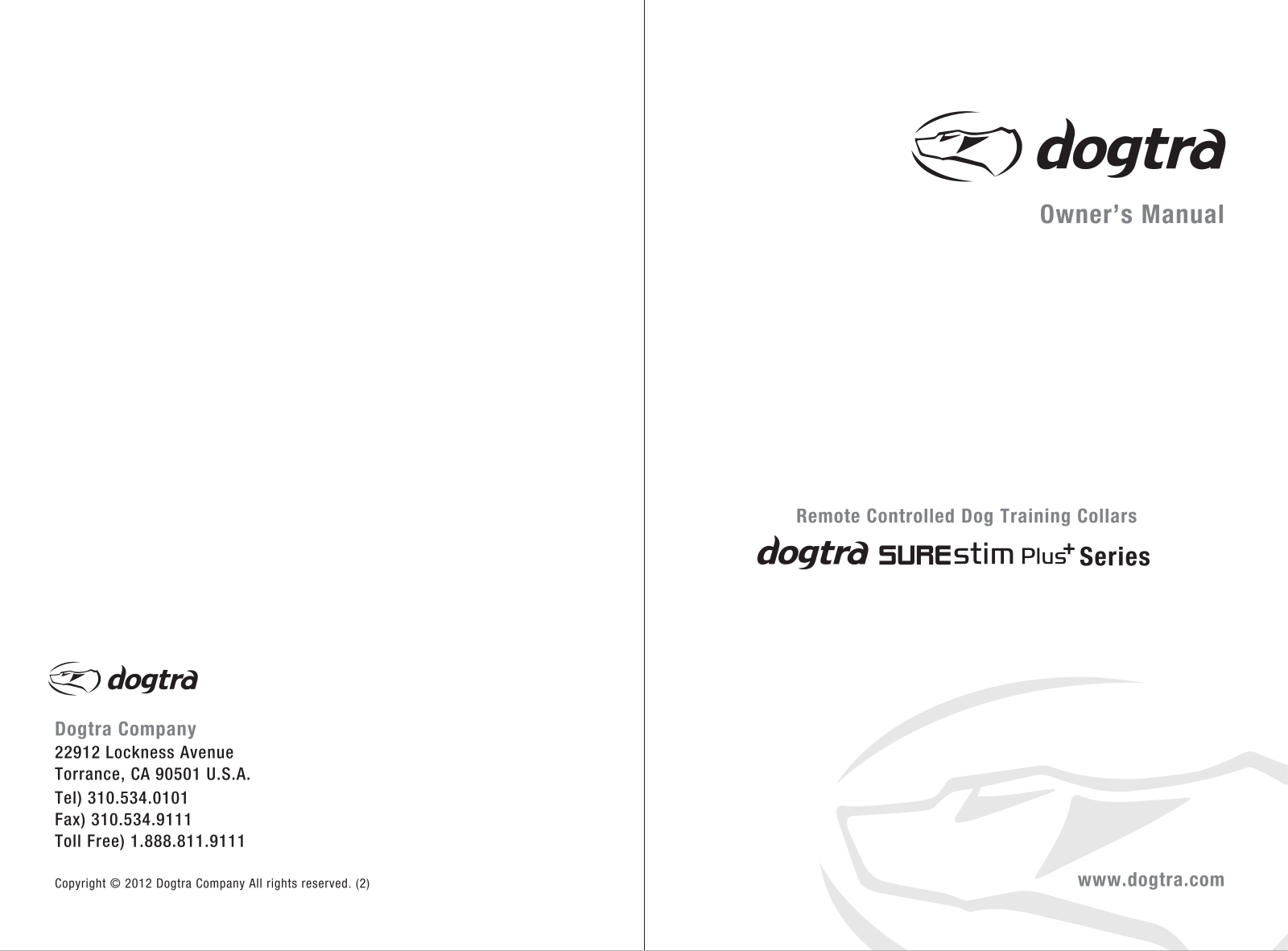 Dogtra SureStim M Plus User Manual