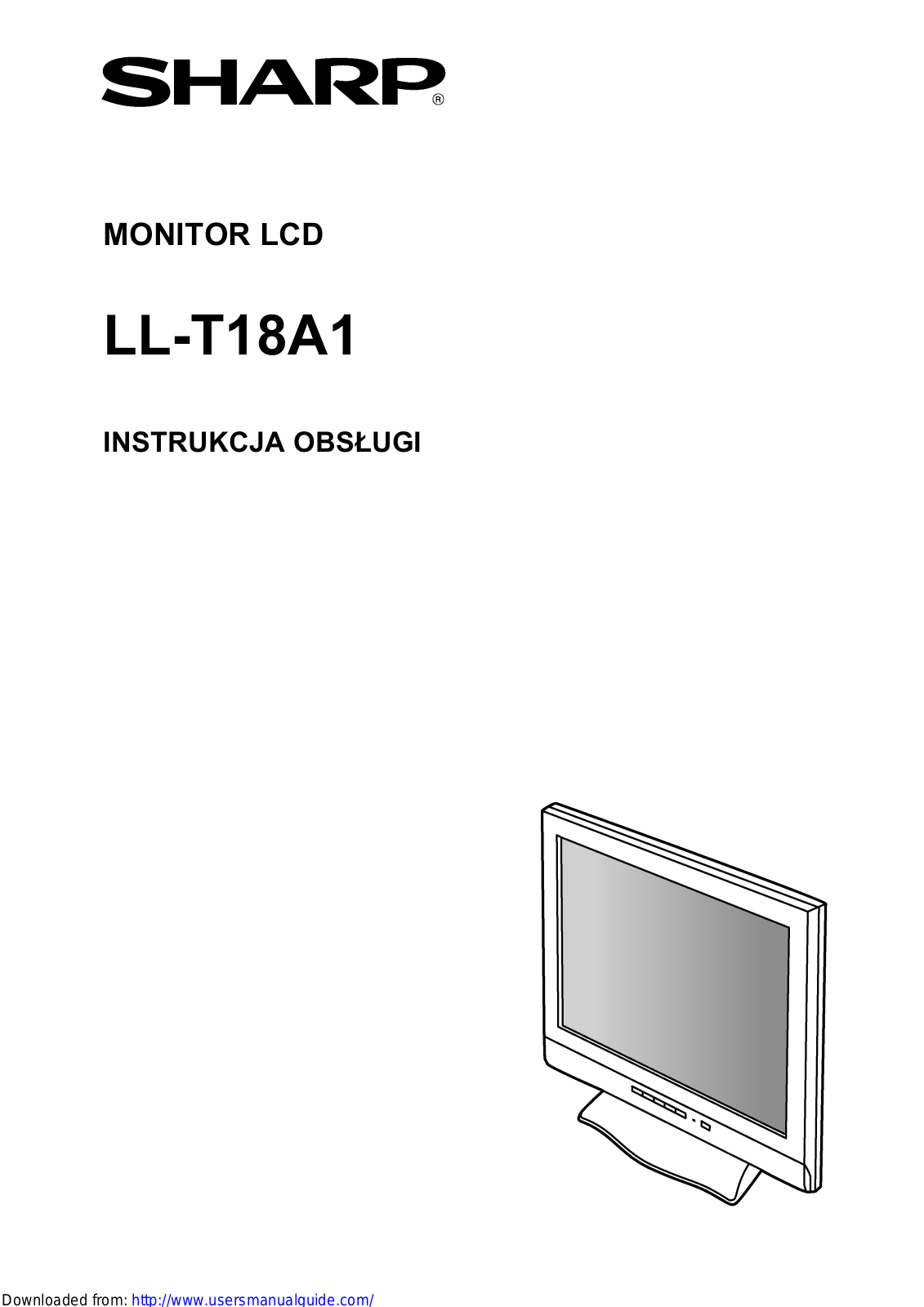 SHARP LL-T18A1 User Manual