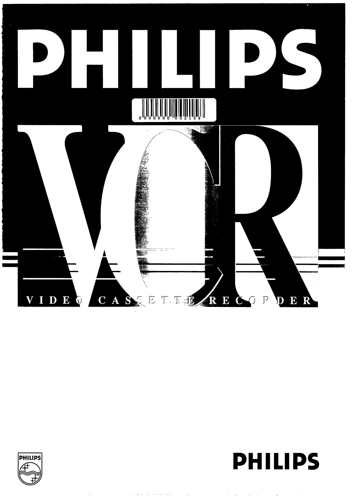 Philips VR833/13, VR833/02, VR833 User Manual