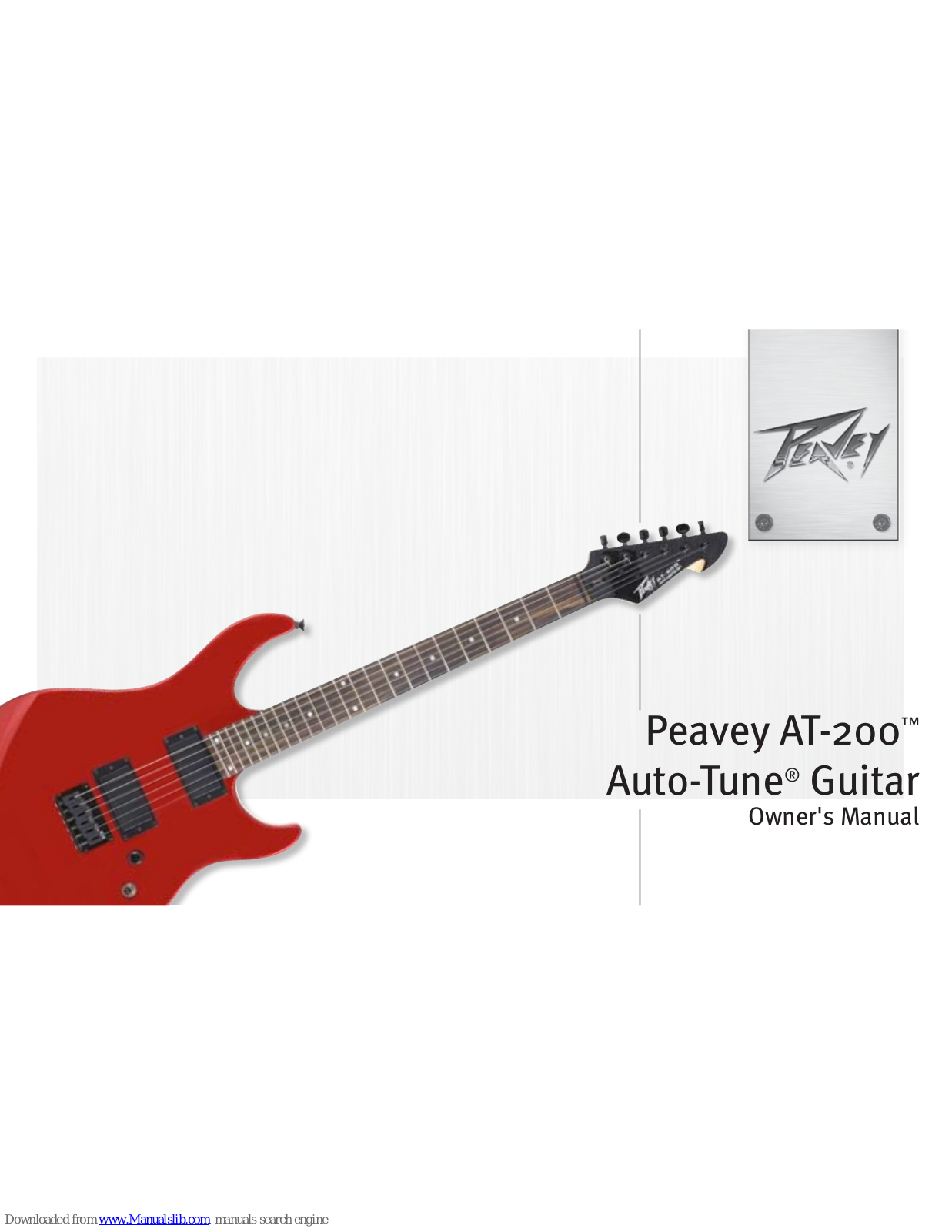 Peavey AT-200 Owner's Manual