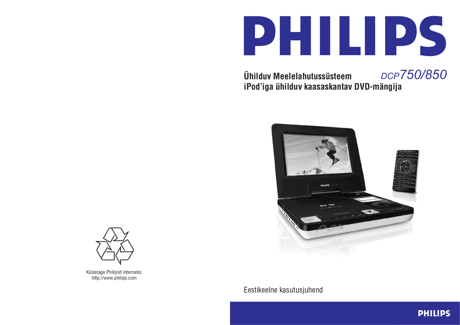 PHILIPS DCP750, DCP850 User Manual