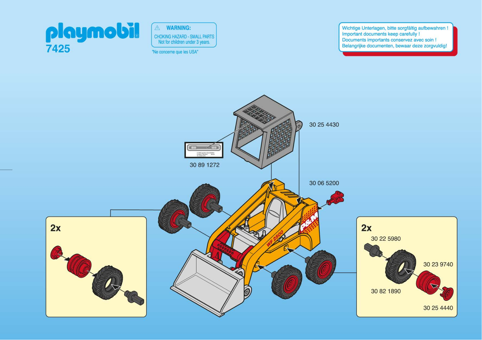 Playmobil 7425 Instructions