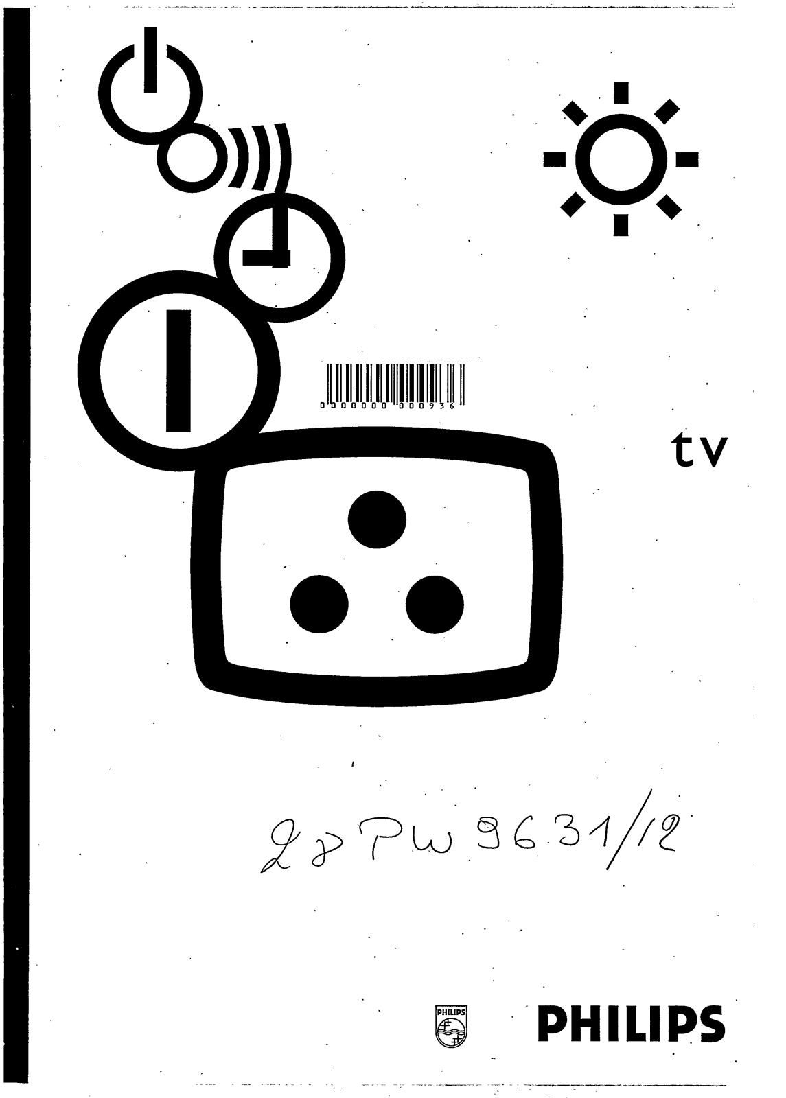 Philips 28PW9612, 28PW9631 User Manual