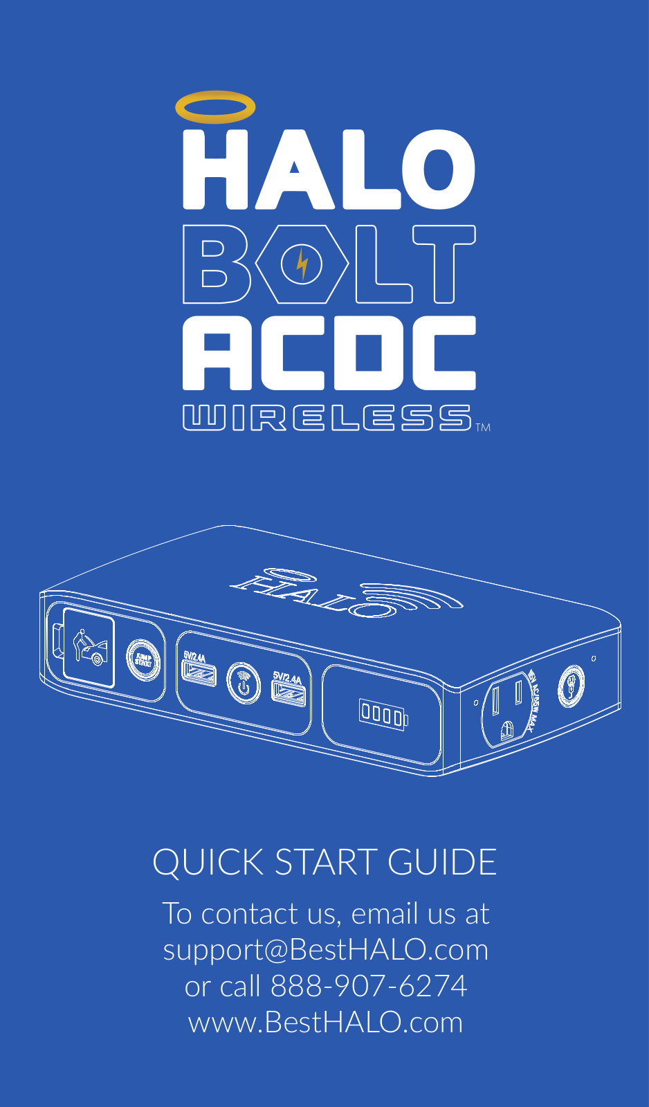 Halo Bolt User Manual