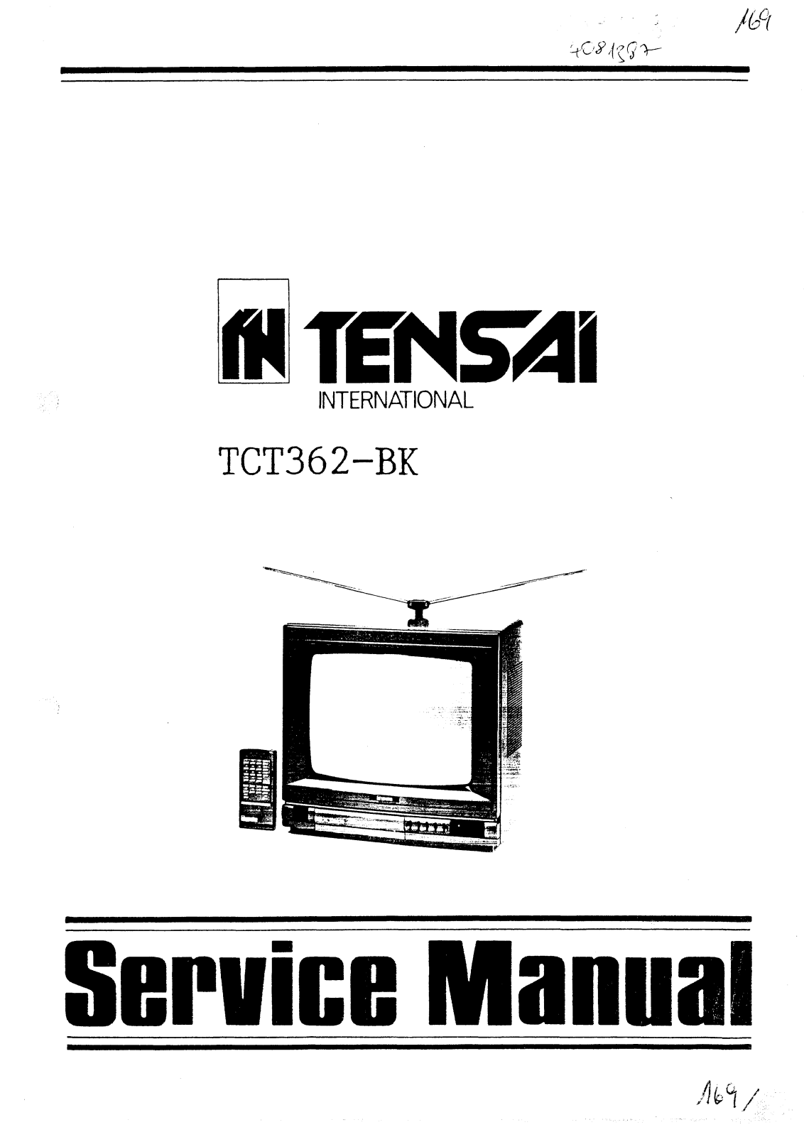 Tensai TCT362 BK Schematic - ManualMachine.com
