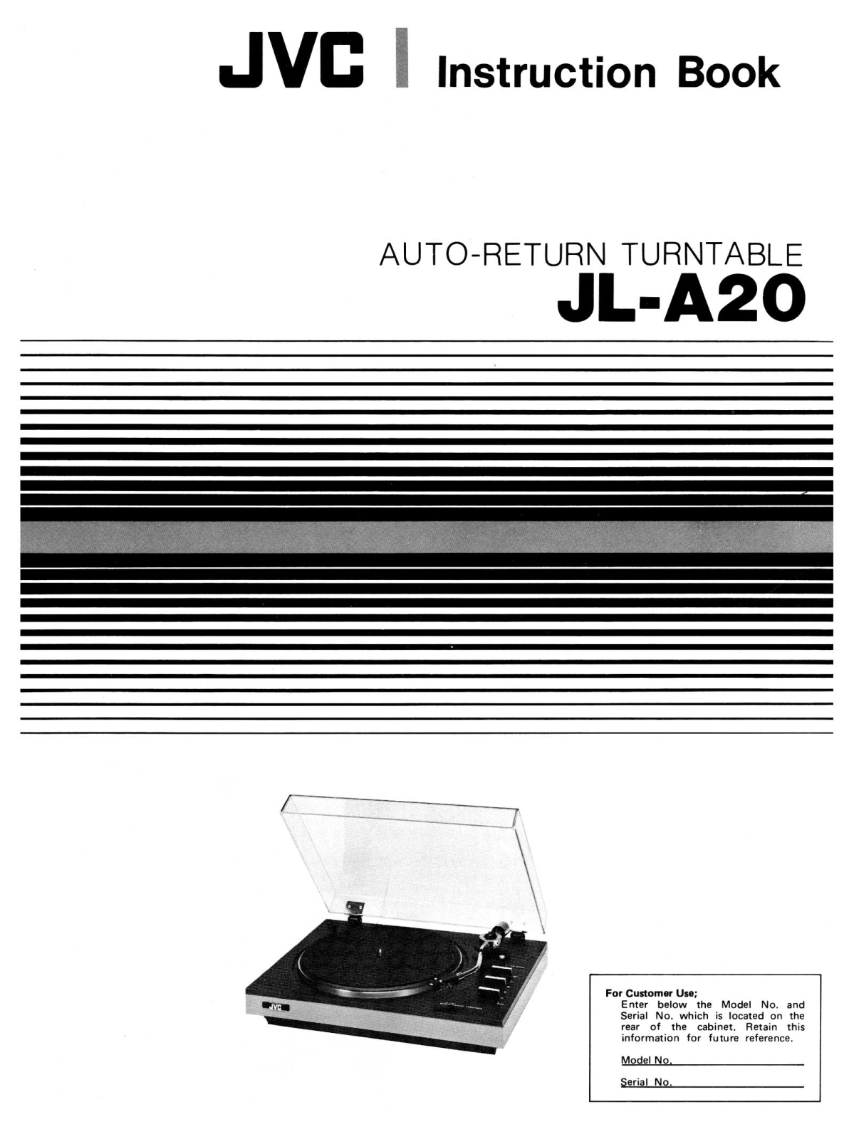 Jvc JL-A20 Owners Manual