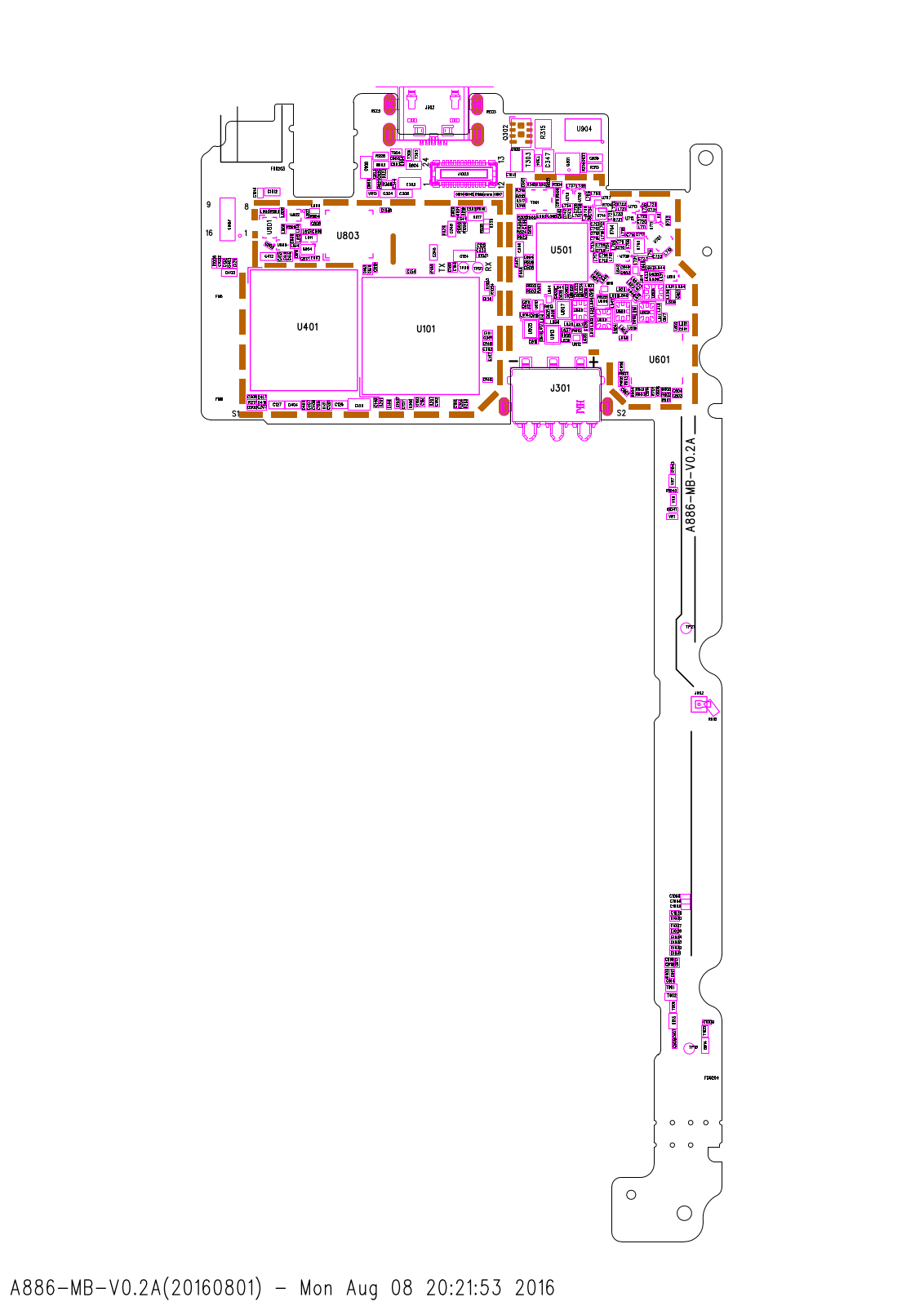 Fly FS455 Schematic Top