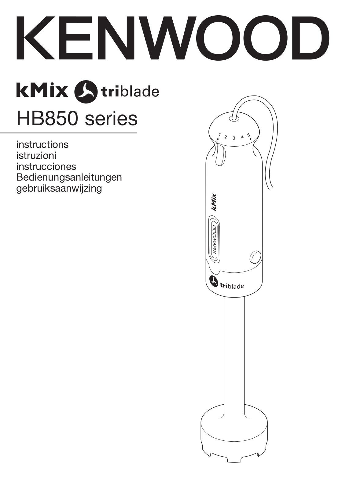 Kenwood HB850YW User Manual