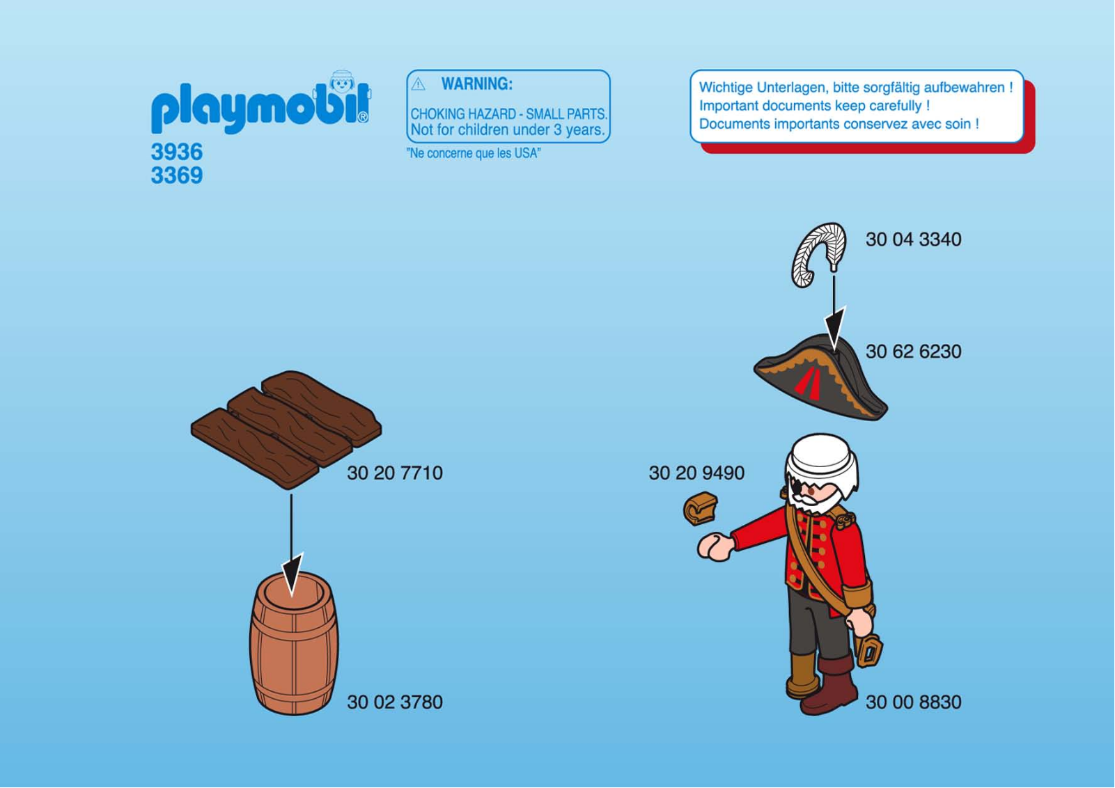 Playmobil 3369 Instructions