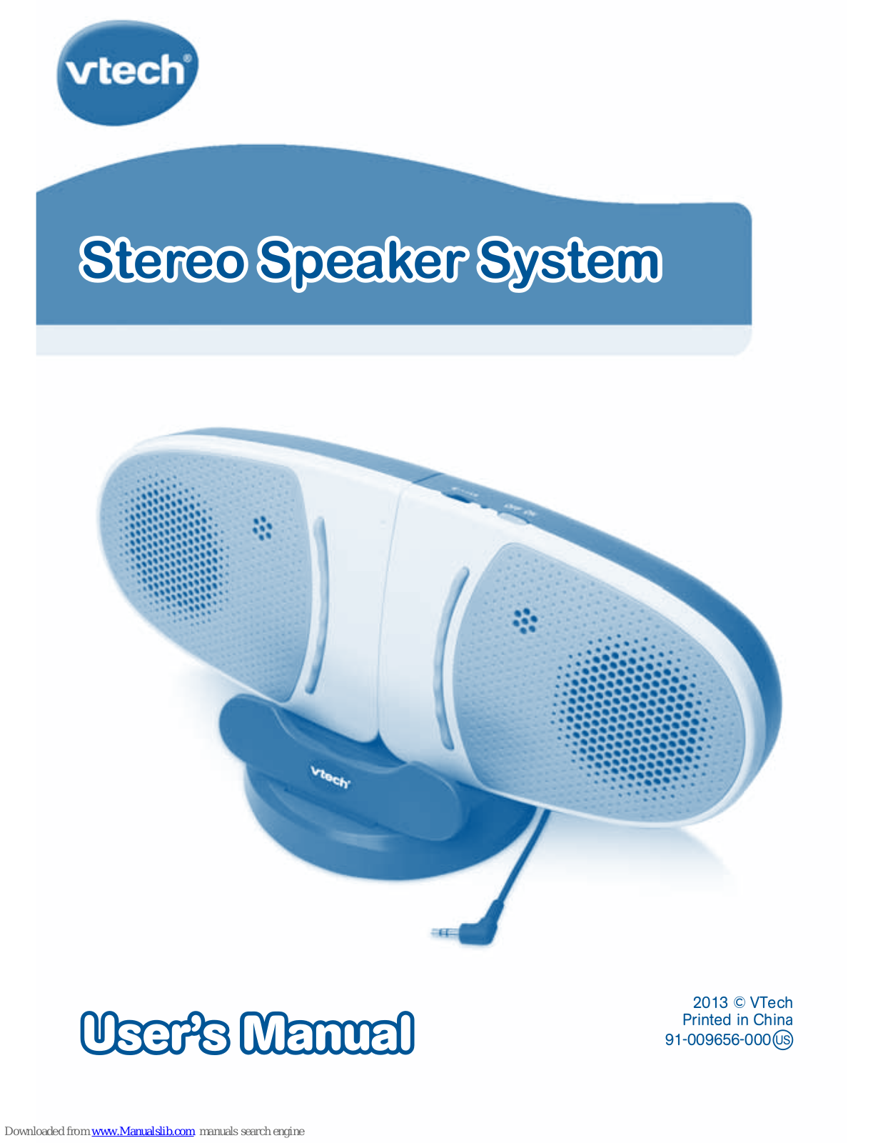 VTech Stereo Speaker System User Manual