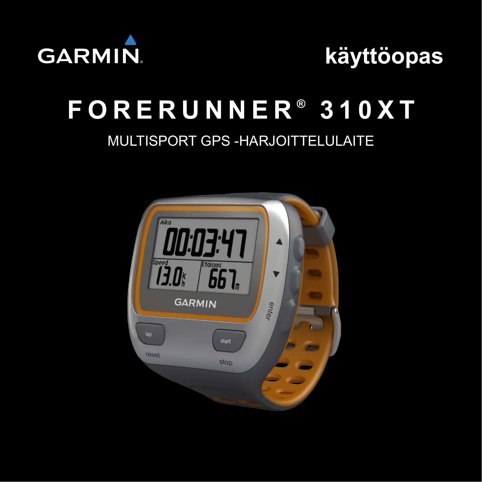 Garmin Forerunner 310XT user guide