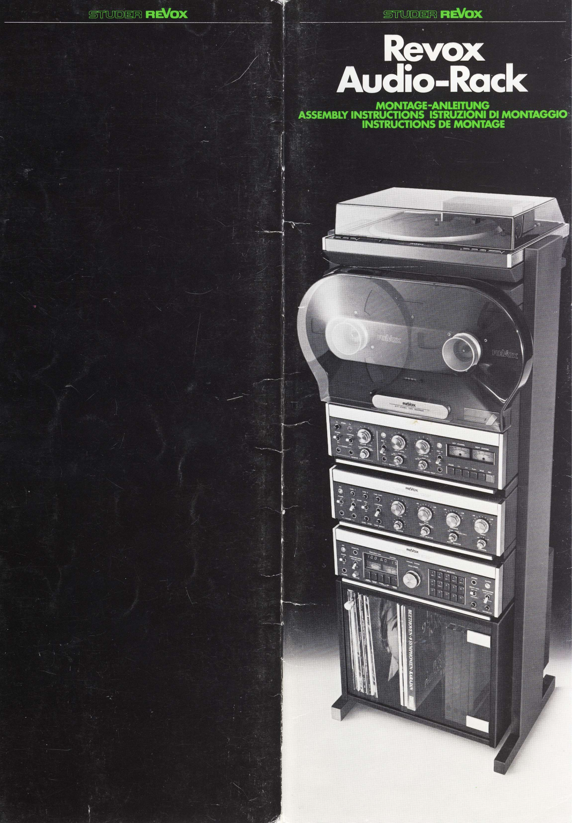 Revox Audio rack Owners manual