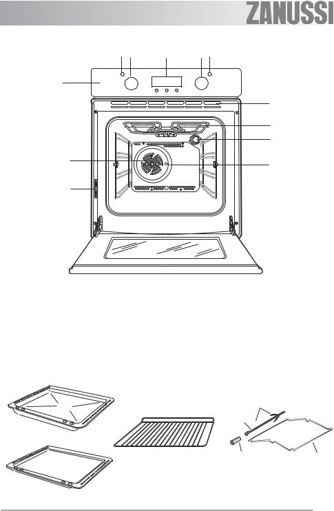 Zanussi ZOB482X, ZOB482W, ZOB482N User Manual