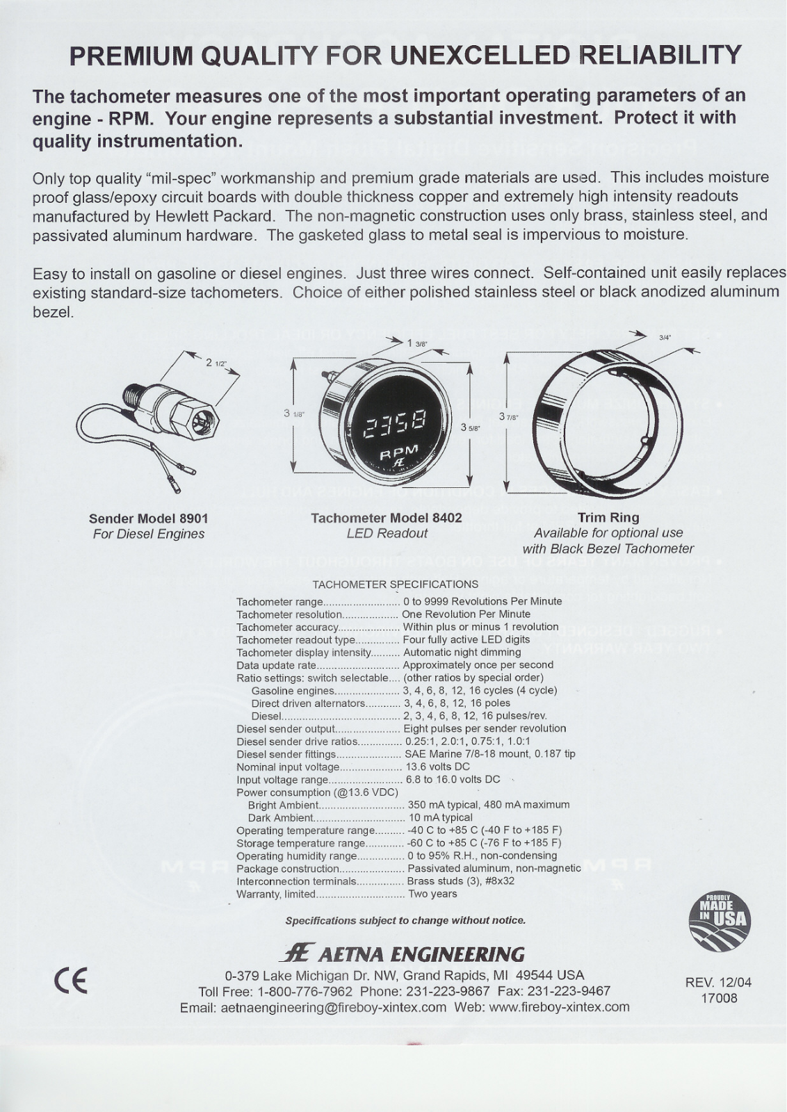 Fireboy- Xintex 8901, 8402 User Manual - ManualMachine.com