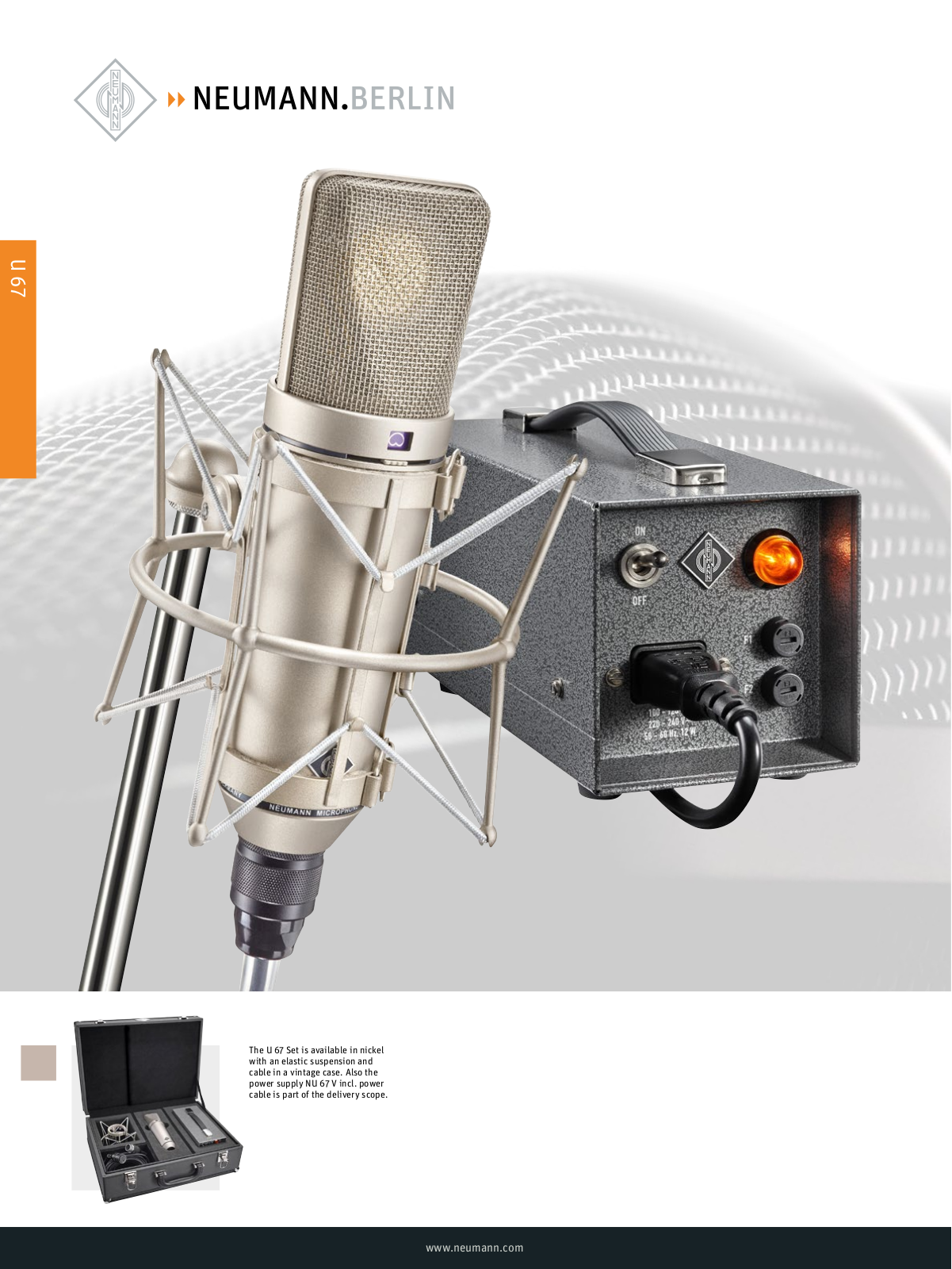 Neumann U 67 SET Users Manual