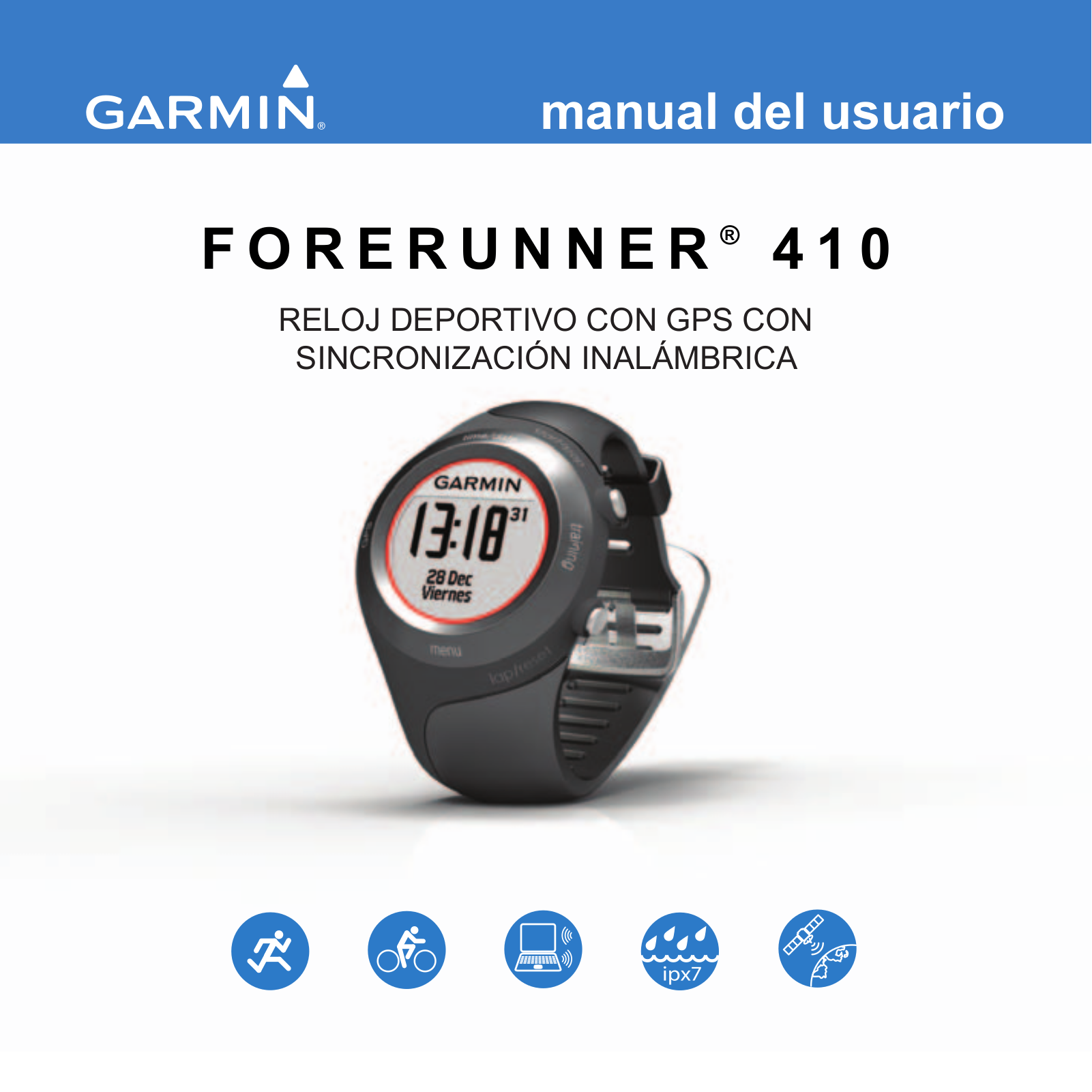 Garmin Forerunner 410 User Manual