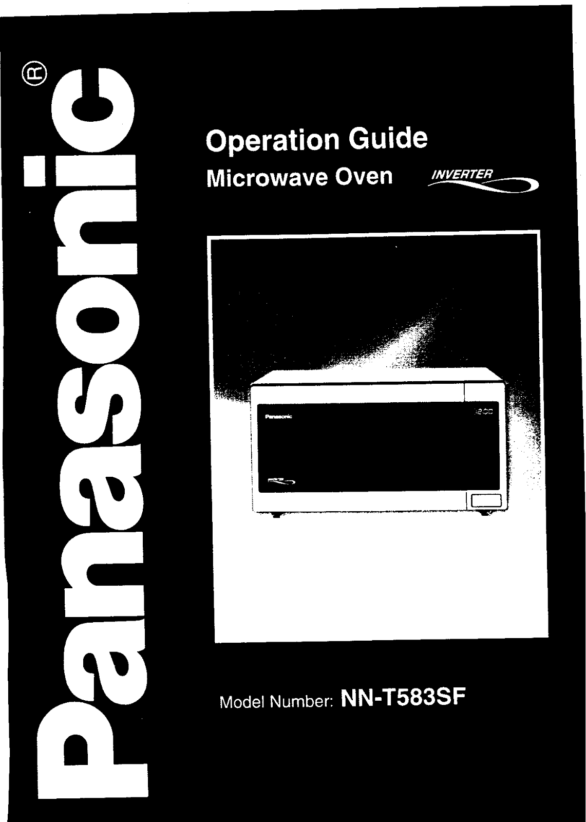 Panasonic NN-T583SF User Manual