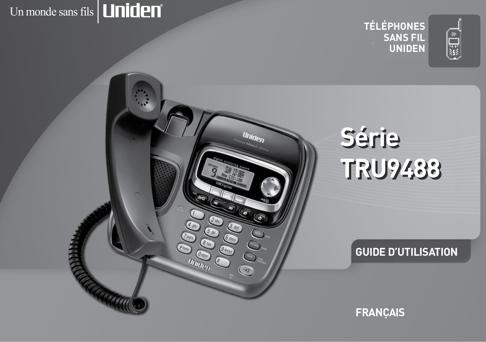 Uniden TRU9488 Owner's Manual