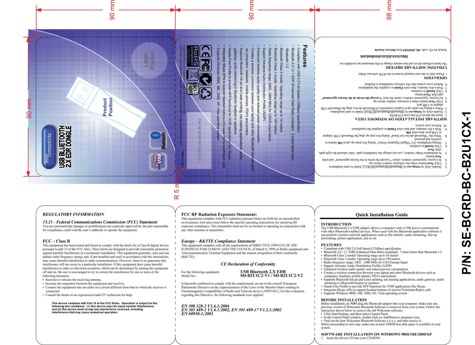 Speed Dragon Multimedia SDB2U1C2V1V2 Users Manual