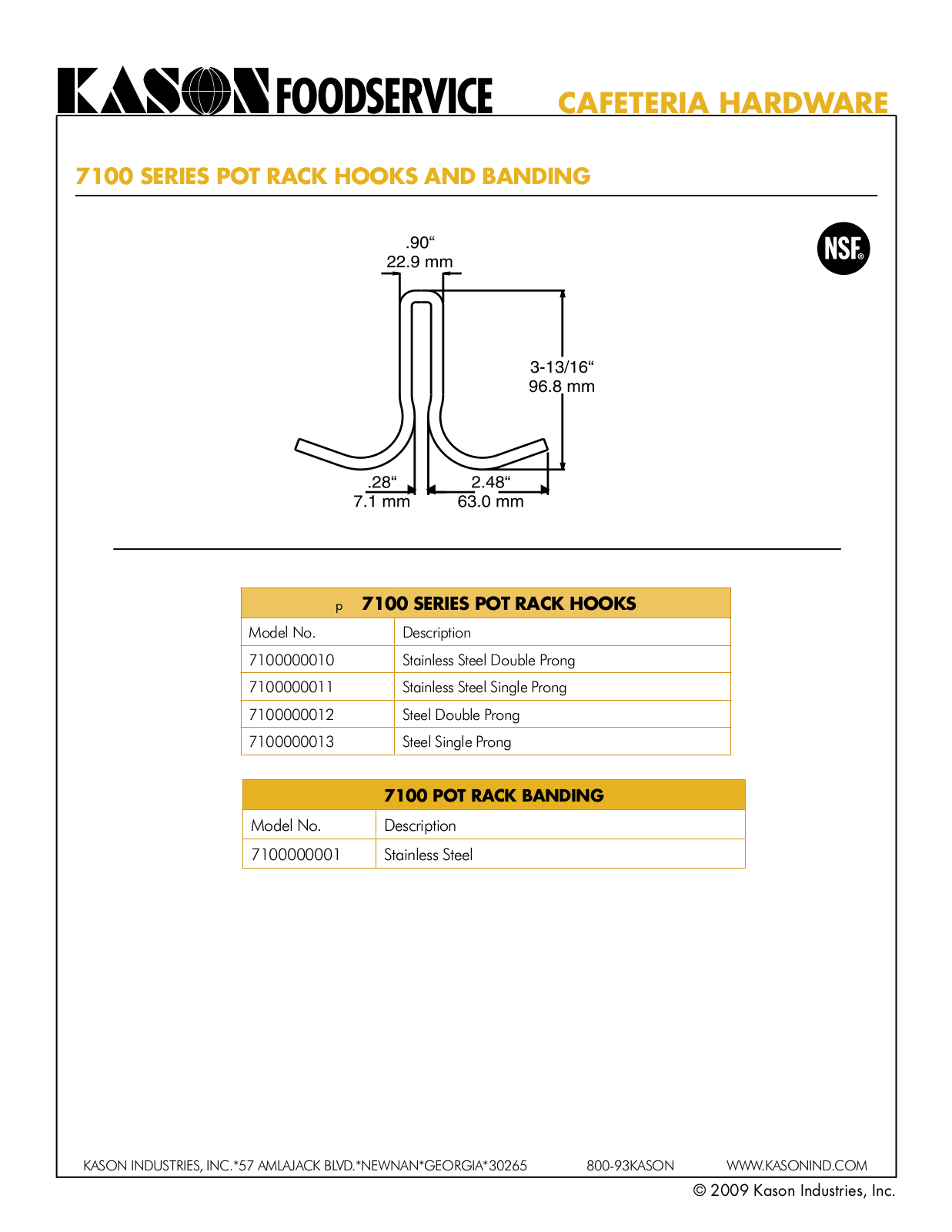 Kason 7100000010 User Manual - ManualMachine.com