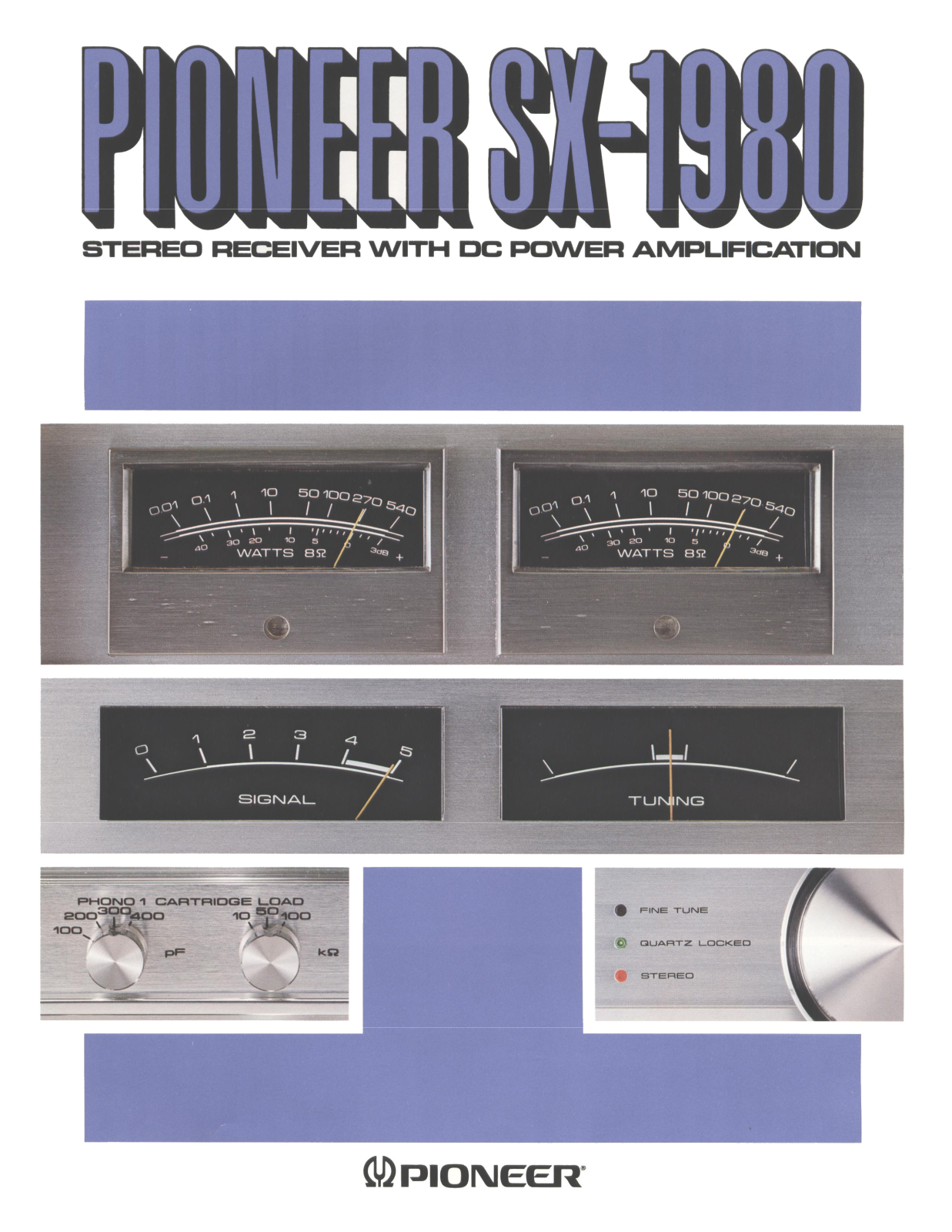 Pioneer SX-1980 Brochure