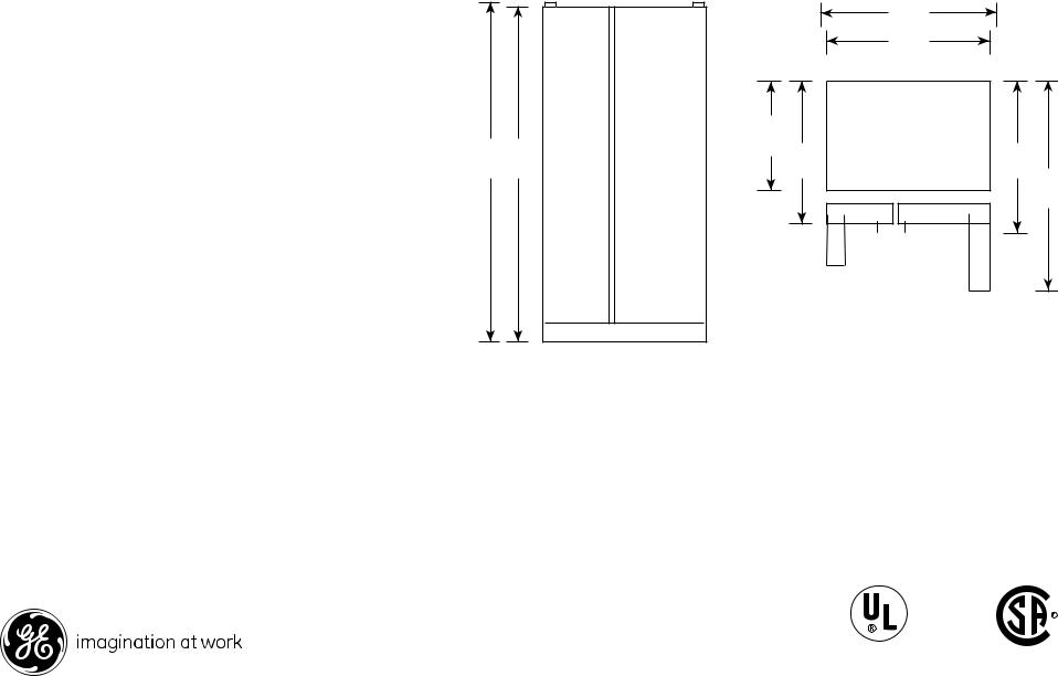 GE PSS26SHT Specification