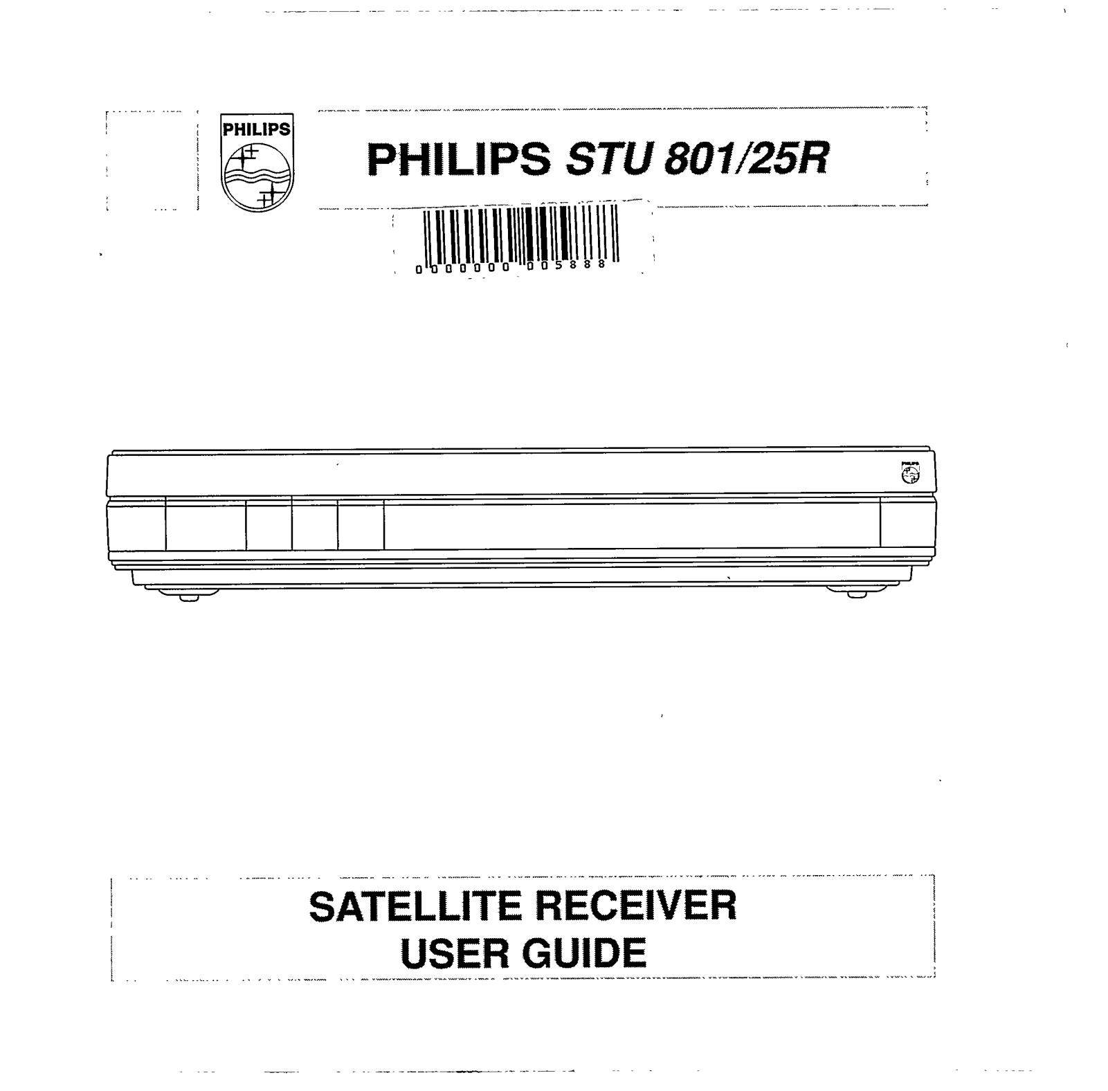 Philips STU 801 User Manual