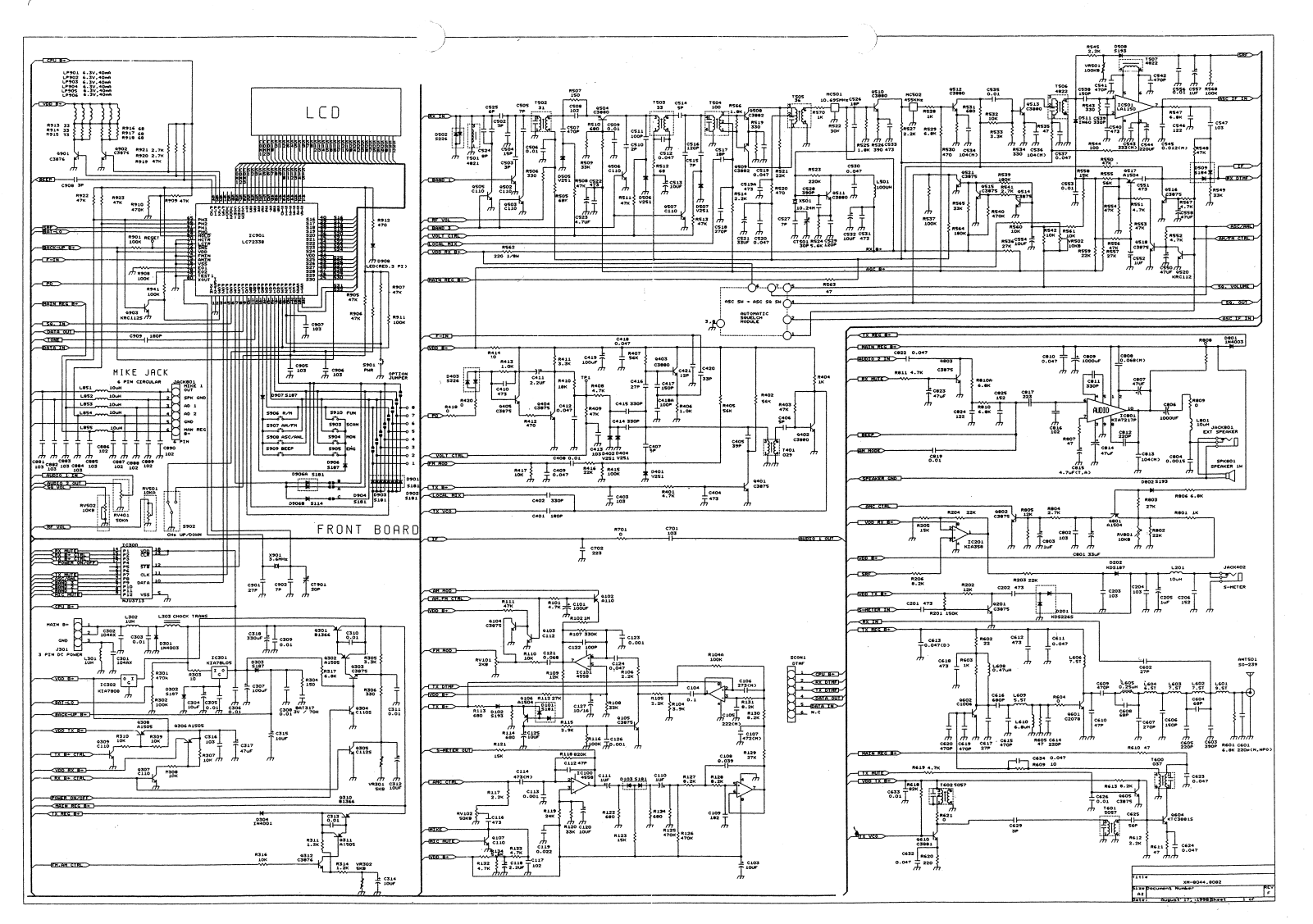 stabo xm 8082 Schematic