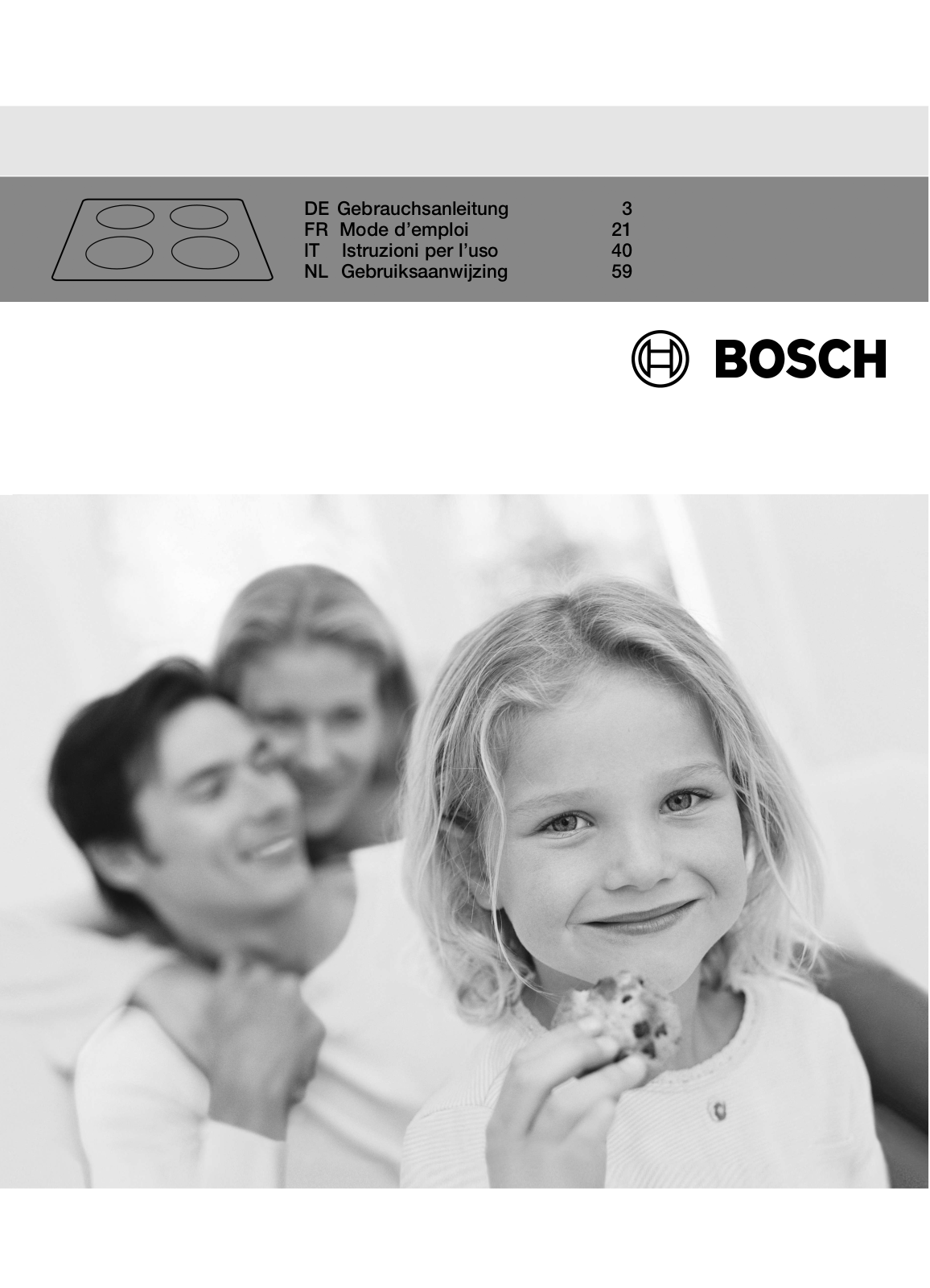 Bosch PKT375E02 User Manual