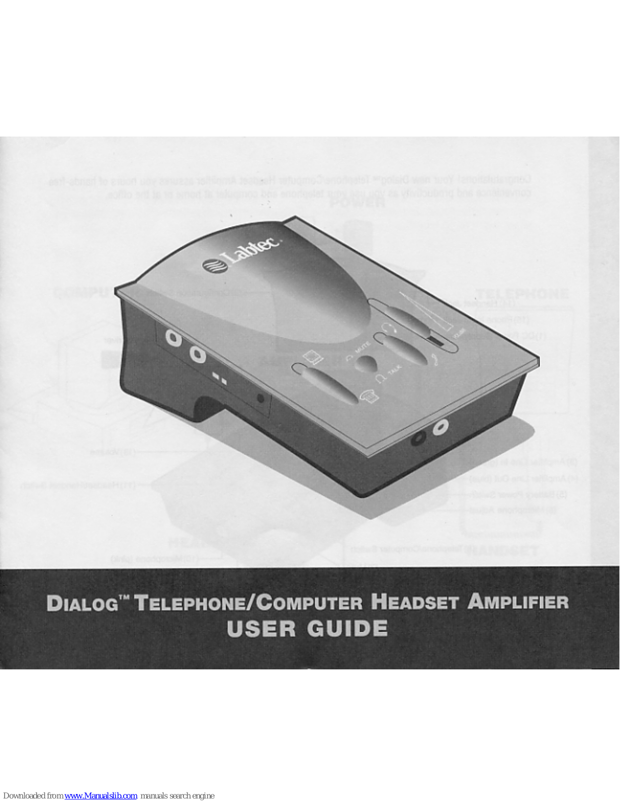 LABTEC Dialog User Manual