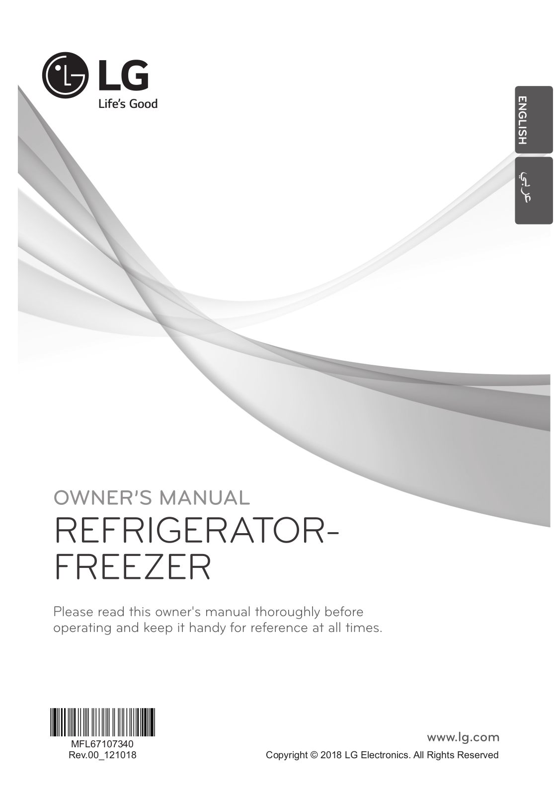 LG GCS350SV Owner’s Manual