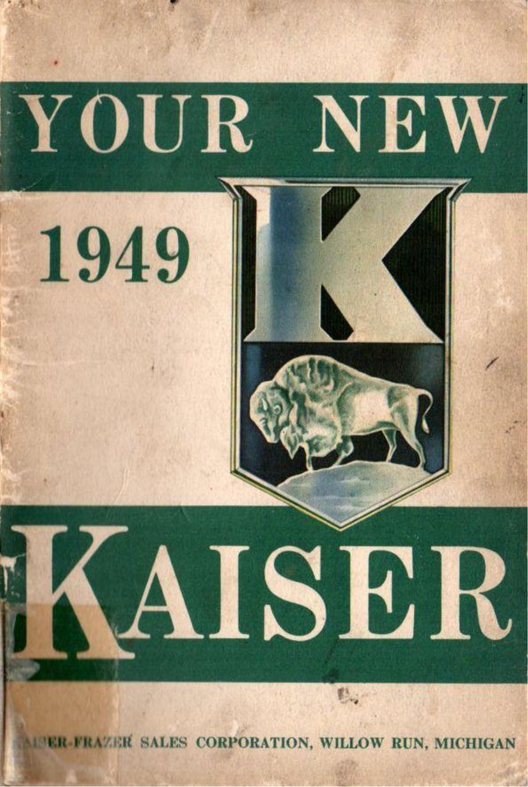 Kaiser 1949 Operating Instructions