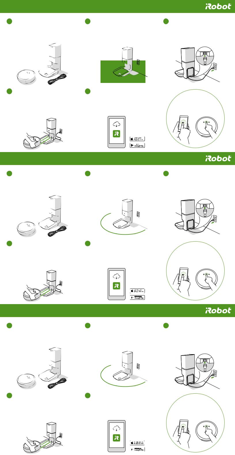 iRobot I355020 Quick Start Guide