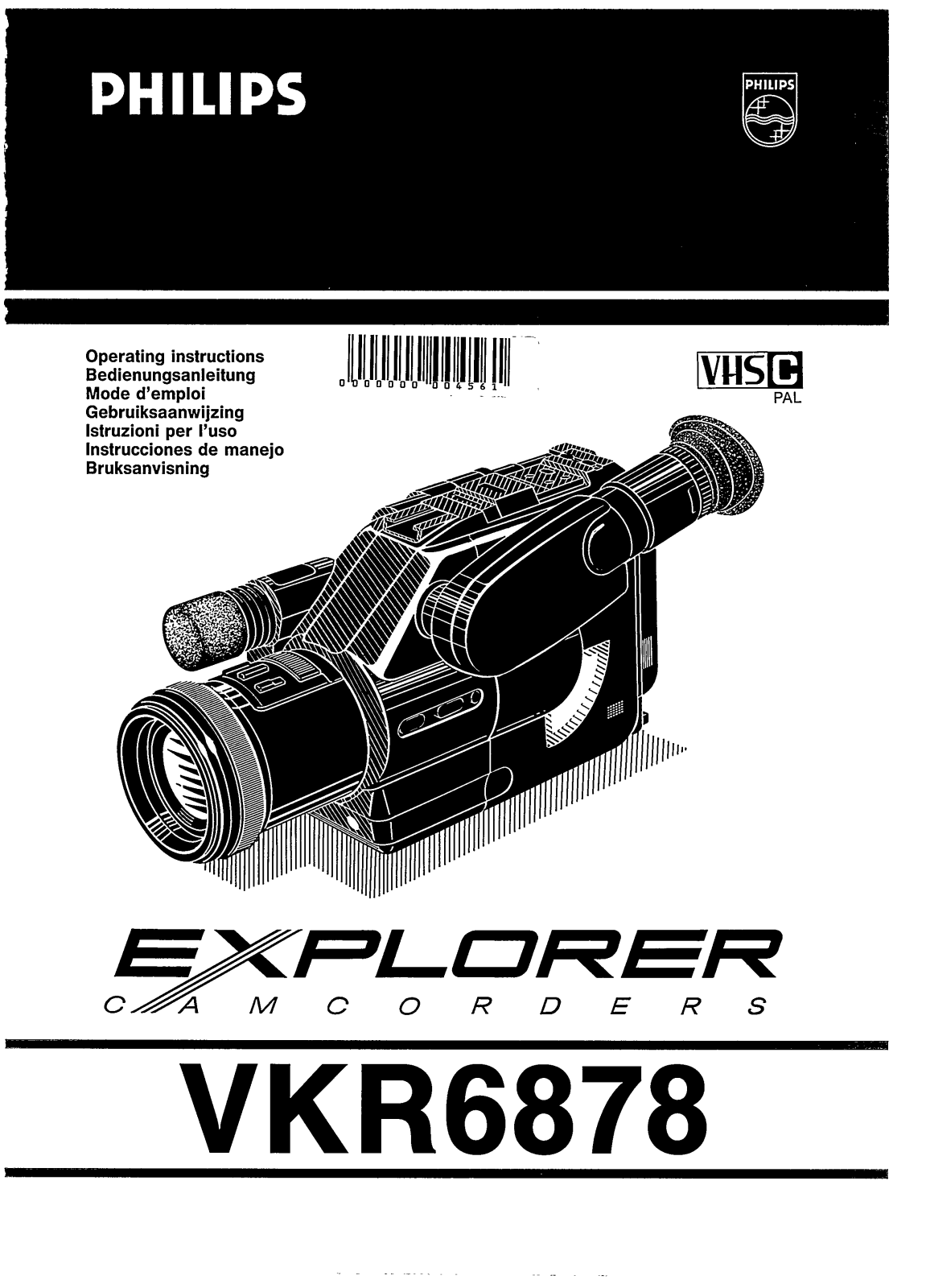 Philips VRK6878 User Manual