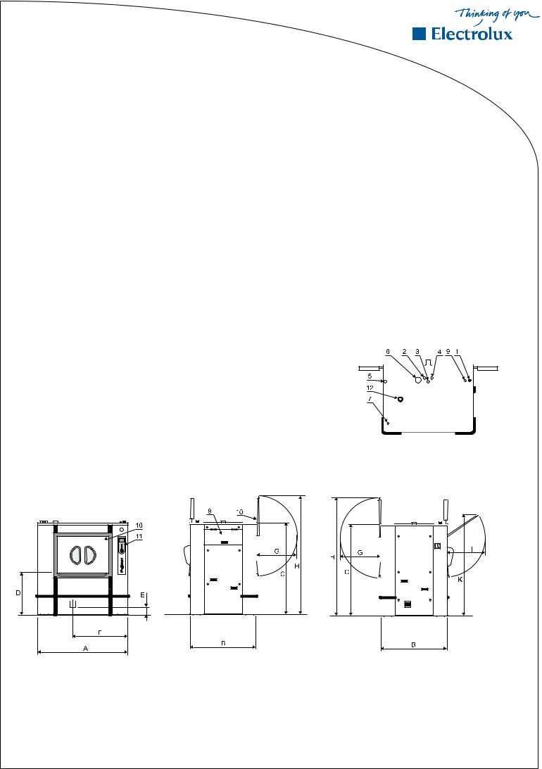 Electrolux WPB4900H, WPB41100H, WPB4700H DATASHEET