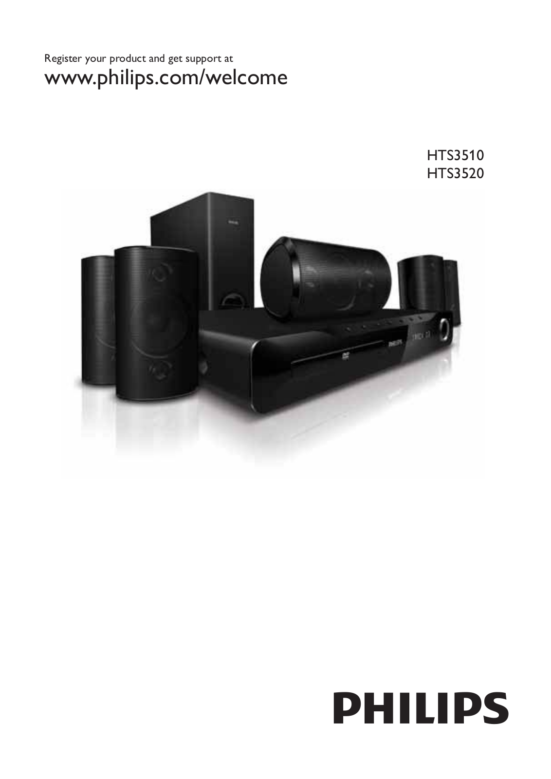 Philips HTS3520, HTS3510 User Manual