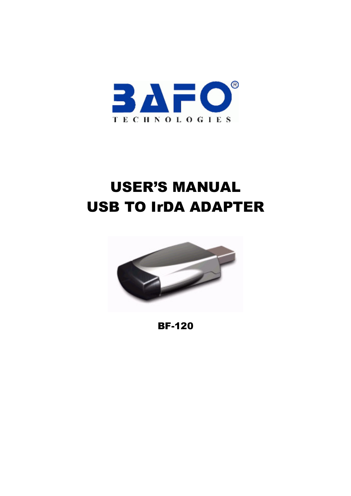 BAFO BF-120 User Manual