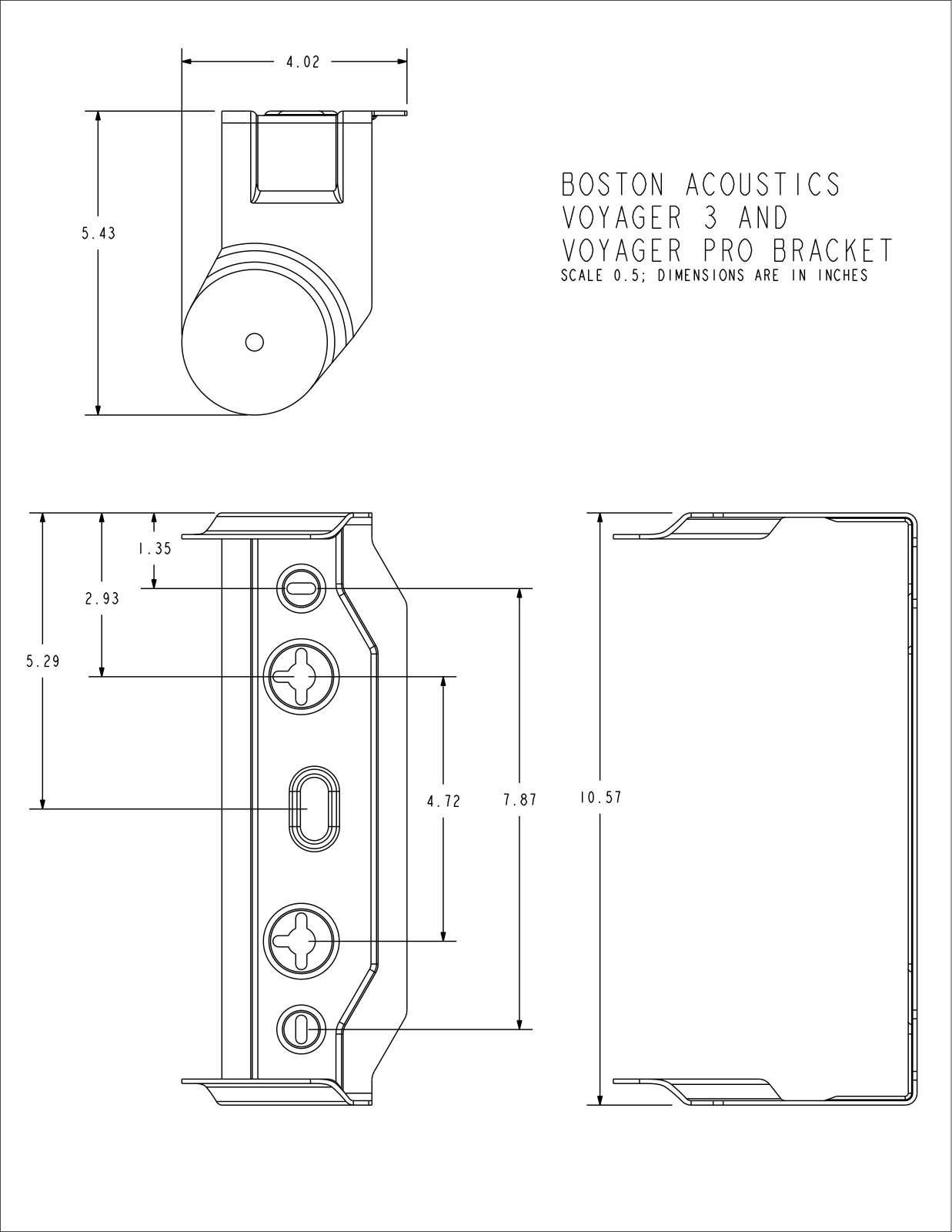 Boston Acoustics Voyager Pro Installation Guide