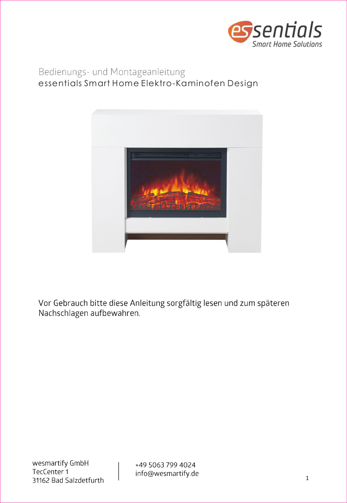 ESSENTIALS ESSE 120399 Instructions - ManualMachine.com