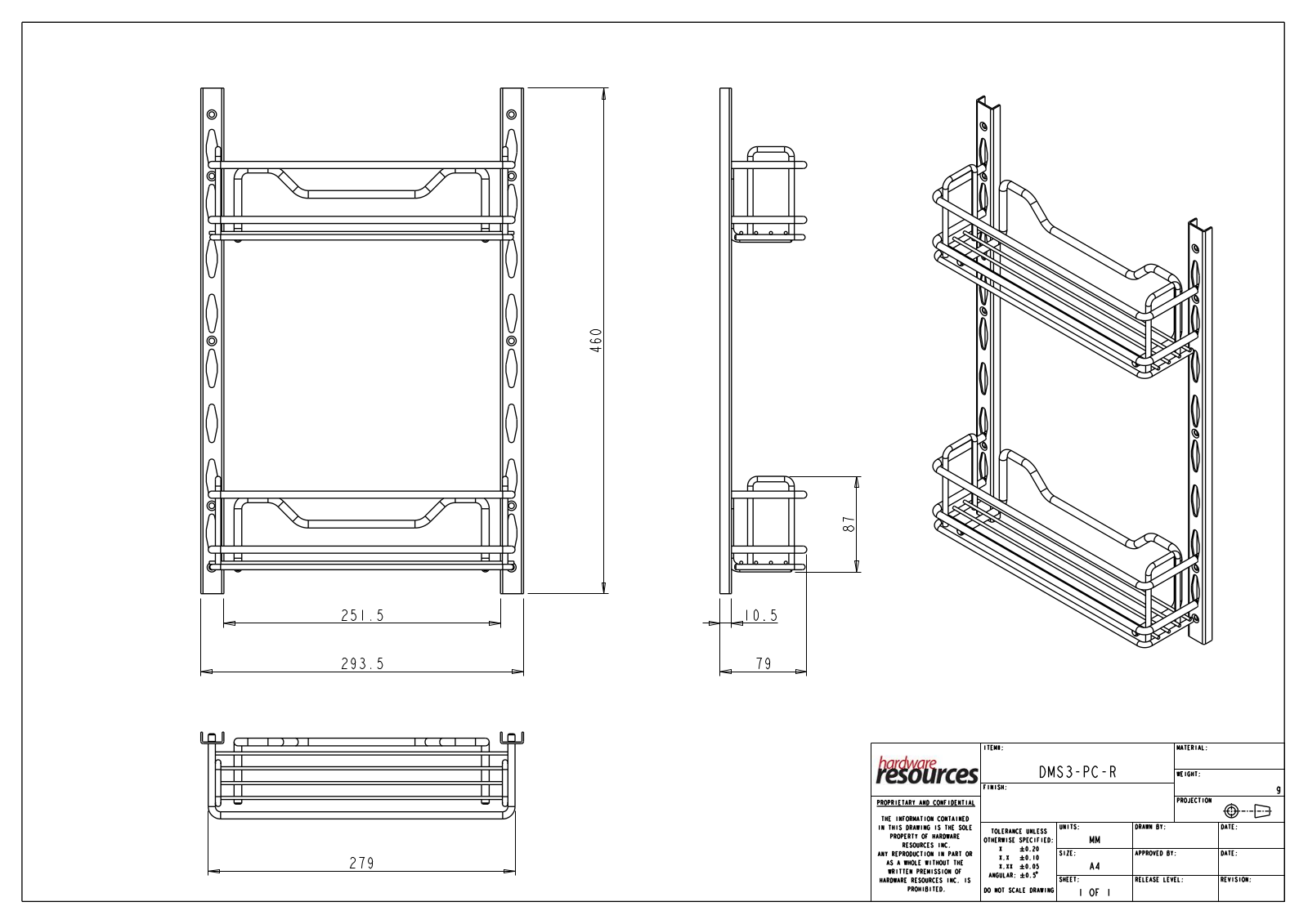 Hardware Resources HWSC1613 Specifications - ManualMachine.com