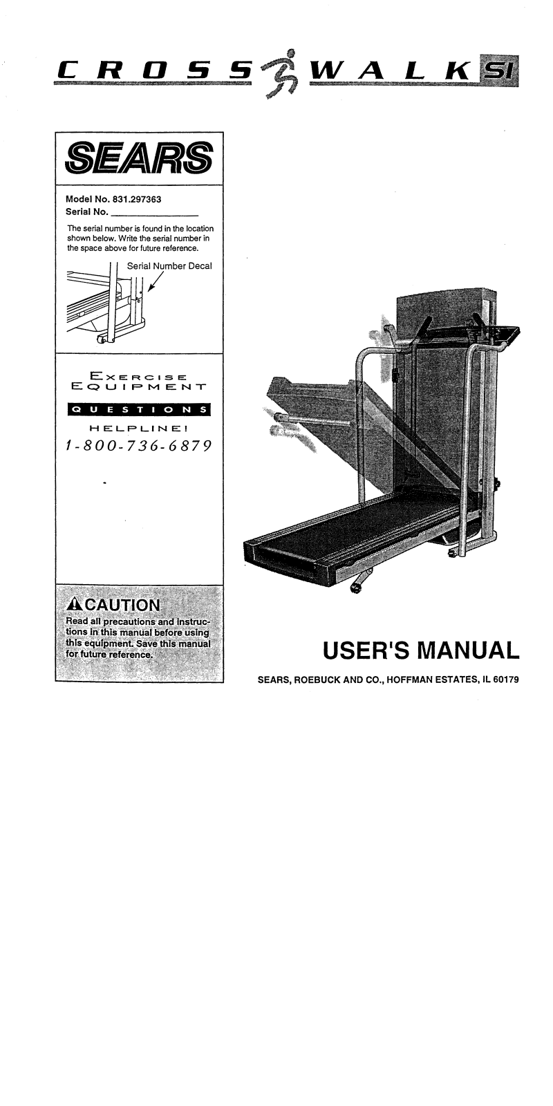 ProForm 297363 User Manual