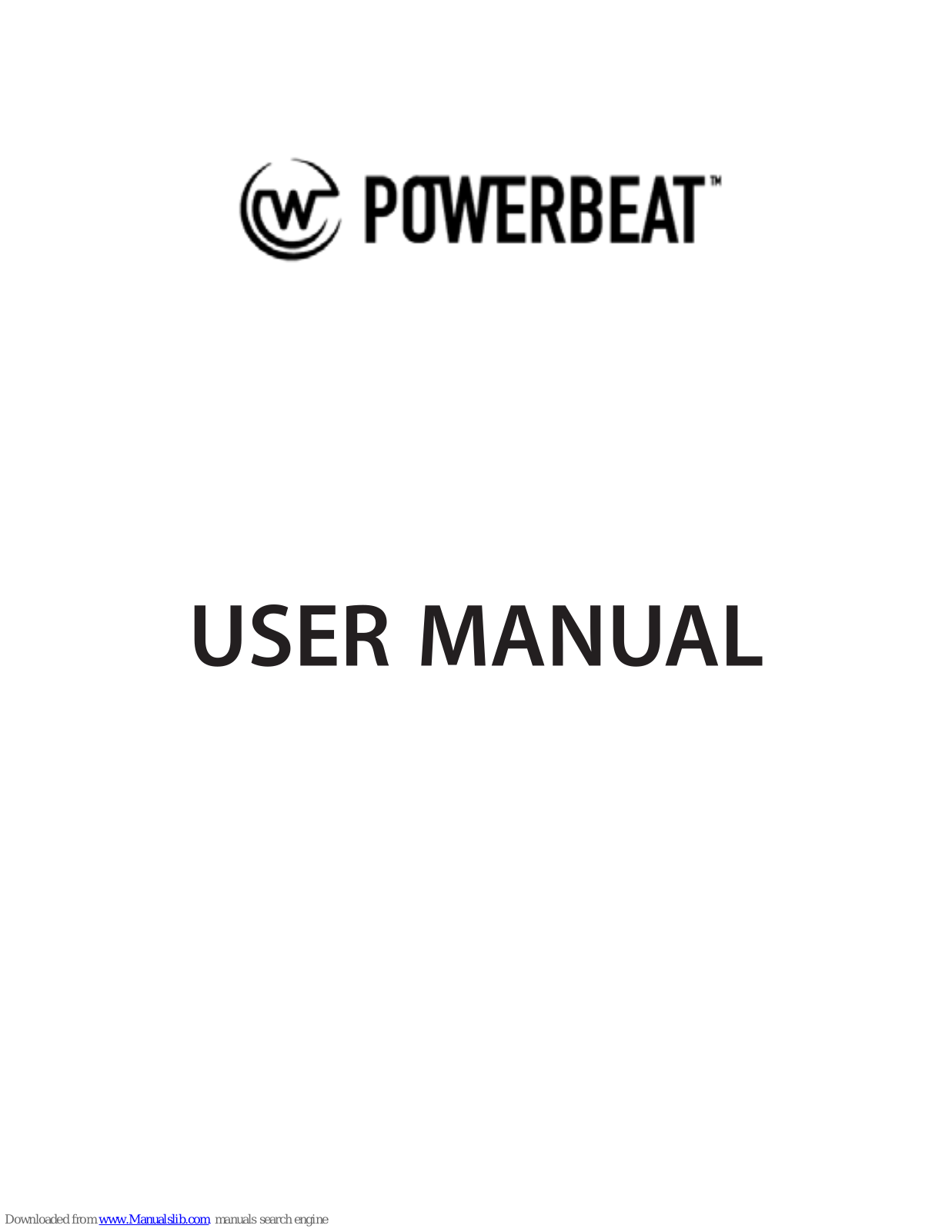 Powerbeat 1.0 User Manual - ManualMachine.com