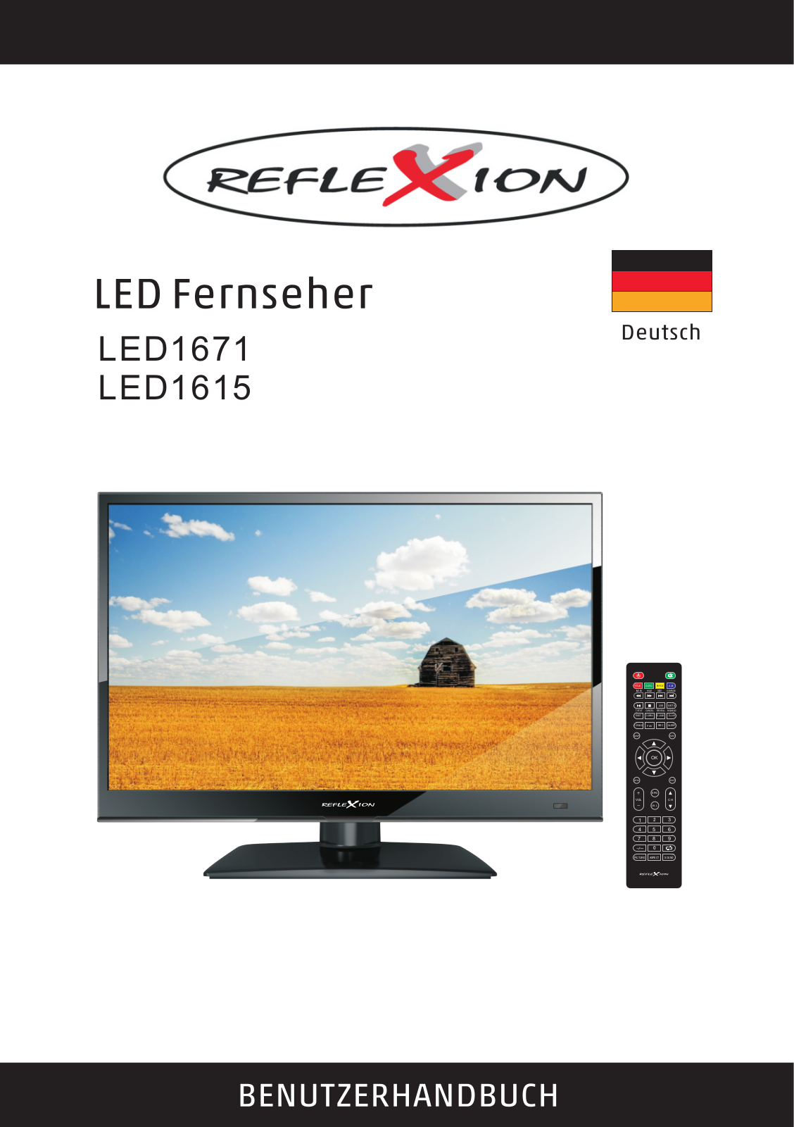 Reflexion LED1615, LED1671 User manual