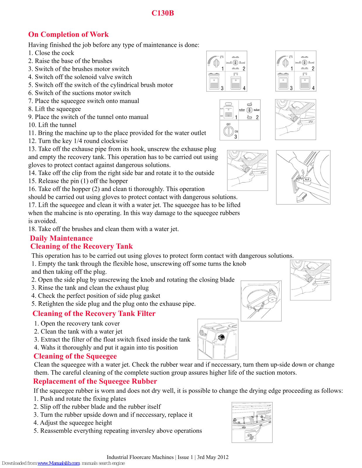COMAC C130B User Manual - ManualMachine.com